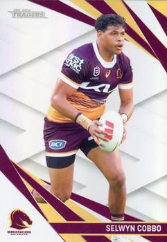 2024 NRL Traders Titanium - Pearl Special #PS004 Selwyn Cobbo Front